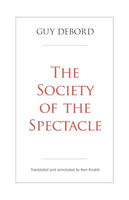 The Society of the Spectacle