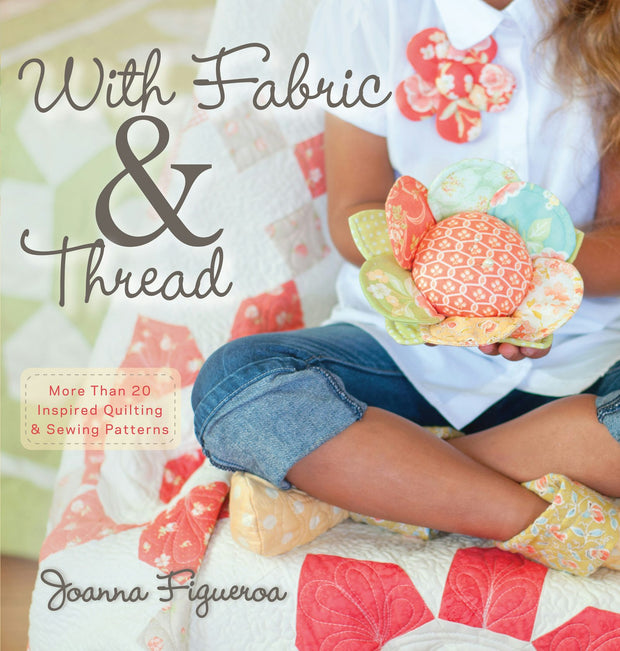 Cover image for With Fabric and Thread, isbn: 9798887982014