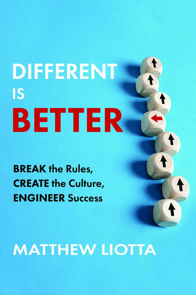 Cover image for Different Is Better, isbn: 9798891883079
