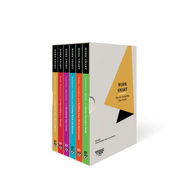 Cover image for The HBR Work Smart Boxed Set (6 Books), isbn: 9798892790666