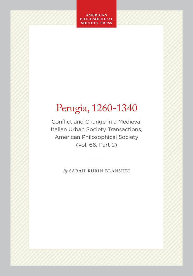 Cover image for Perugia, 1260-1340, isbn: 9798893981636