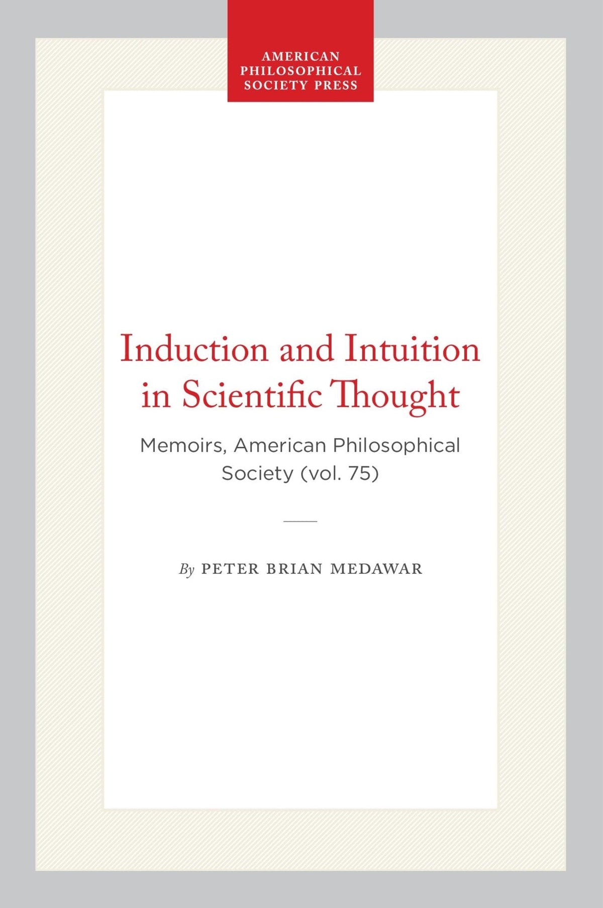 Induction and Intuition in Scientific Thought