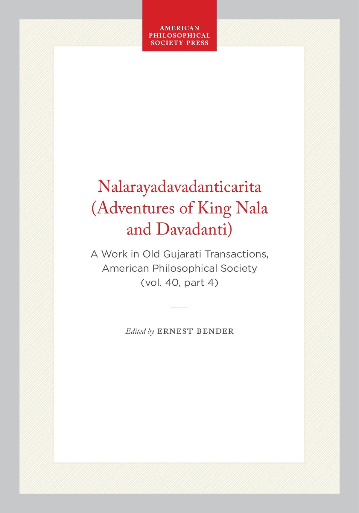 Cover image for Nalarayadavadanticarita (Adventures of King Nala and Davadanti) ISBN 9798893983937