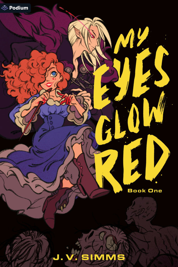 Cover image for My Eyes Glow Red, isbn: 9798895393734
