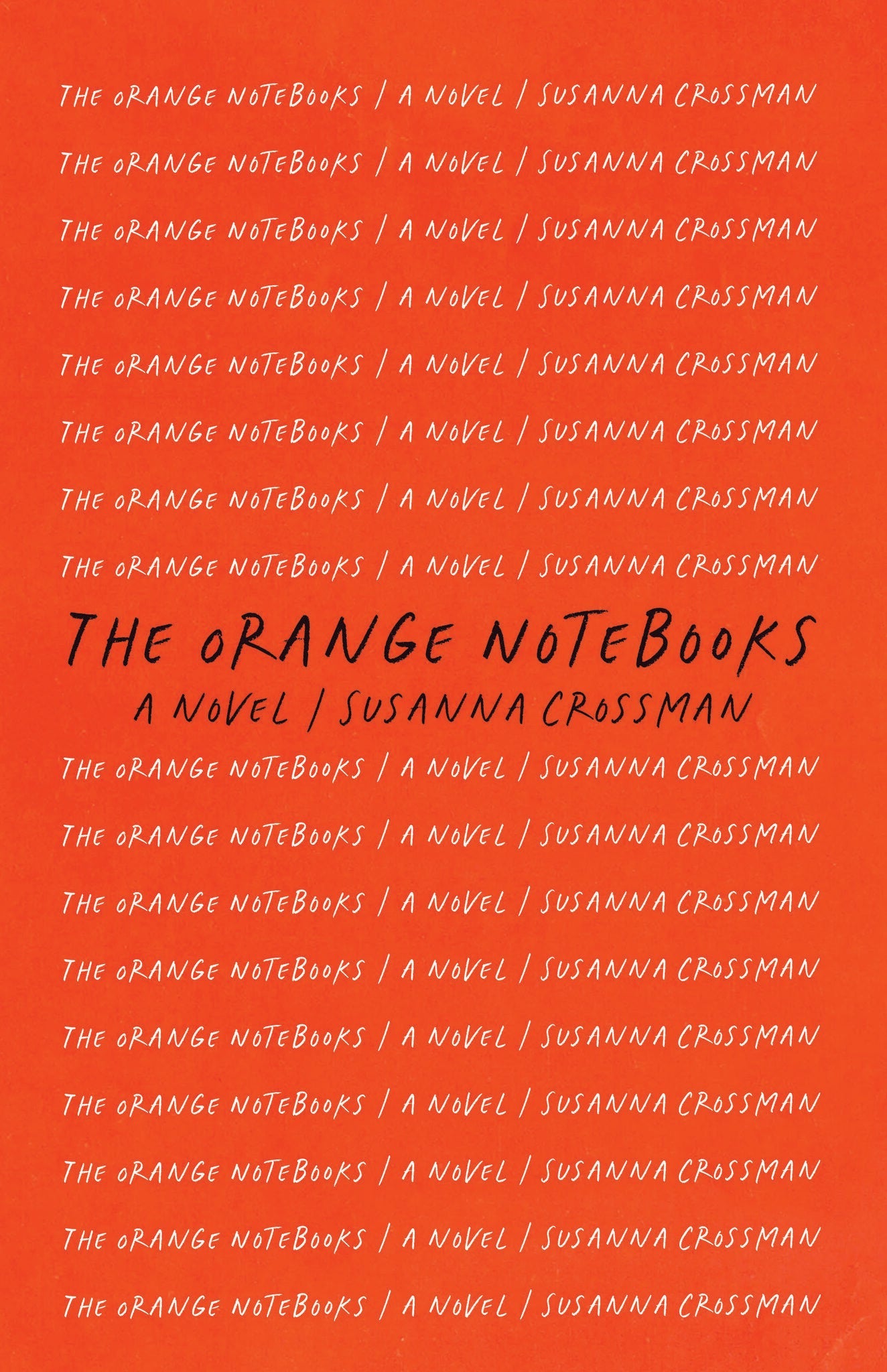 Cover image for The Orange Notebooks ISBN 9781998336203