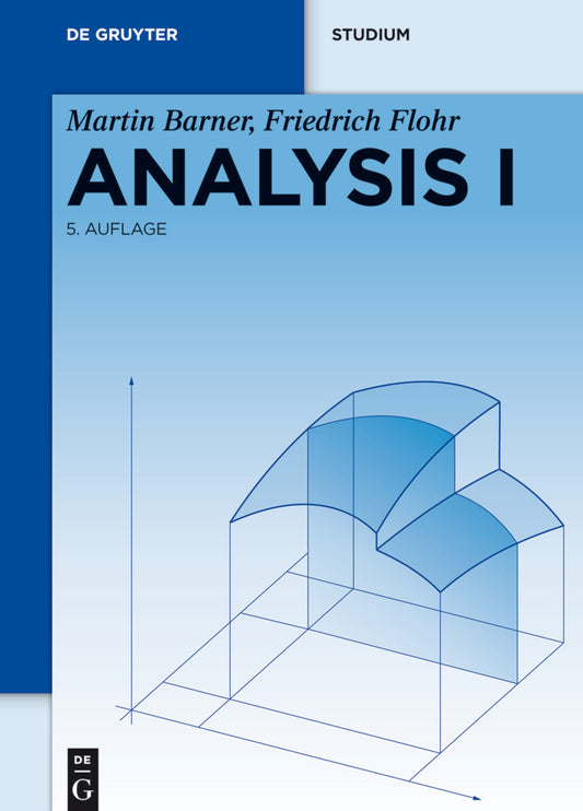 Analysis I