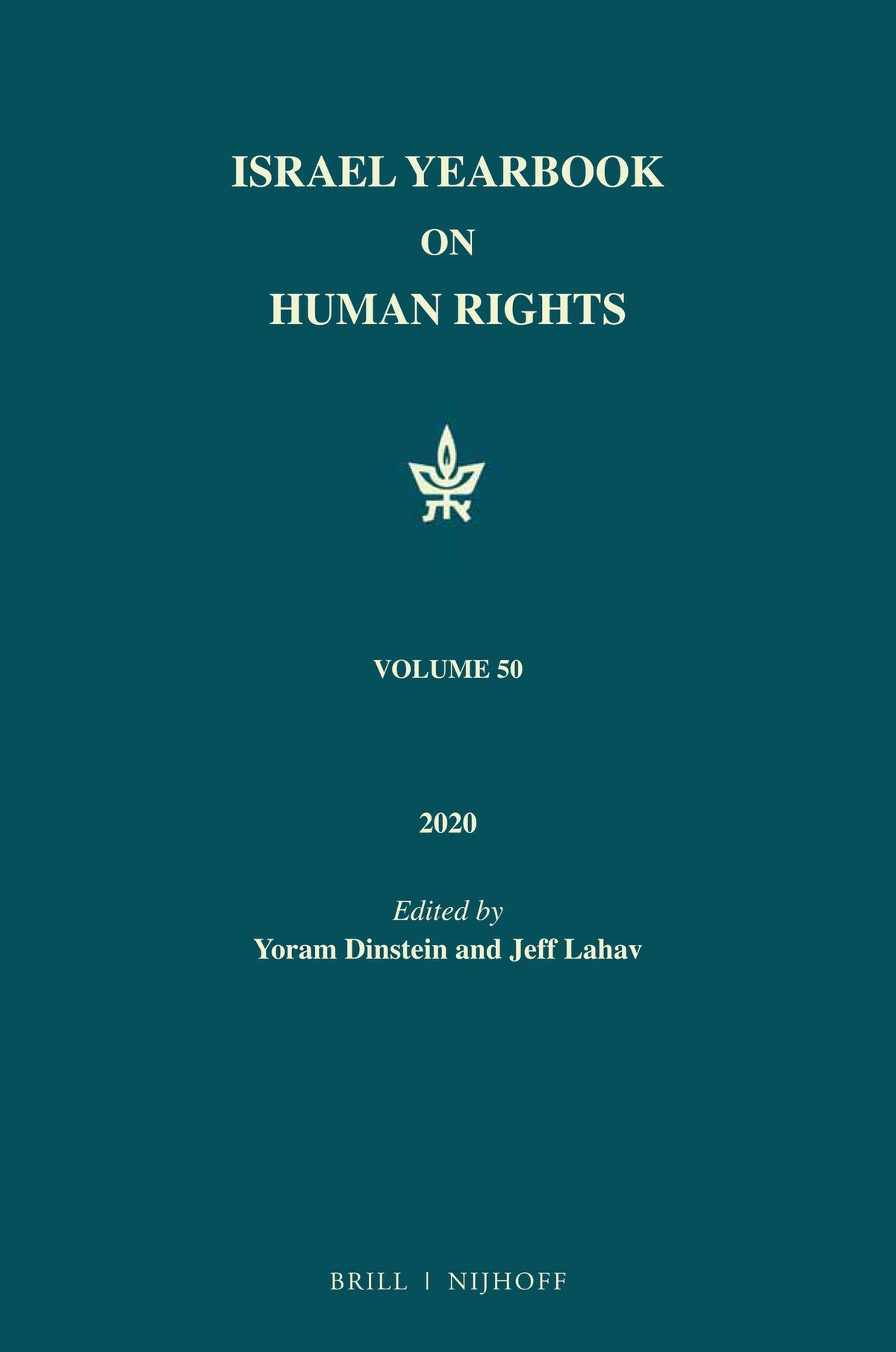Cover image for Israel Yearbook on Human Rights, Volume 50 (2020) ISBN 9789004440548