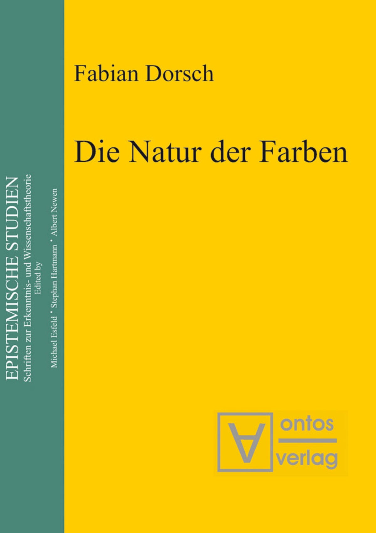 Cover image for Die Natur der Farben ISBN 9783110329346