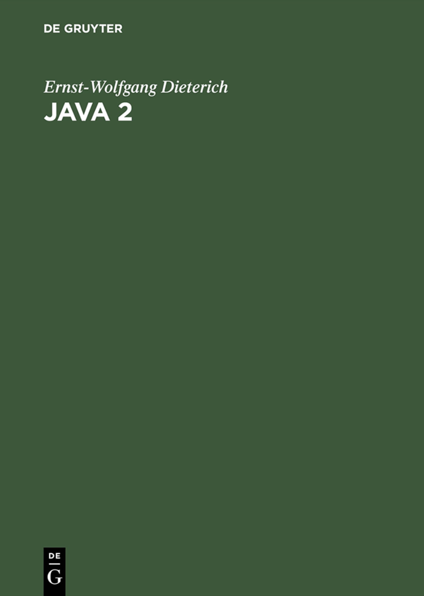 Cover image for Java 2 ISBN 9783486254235