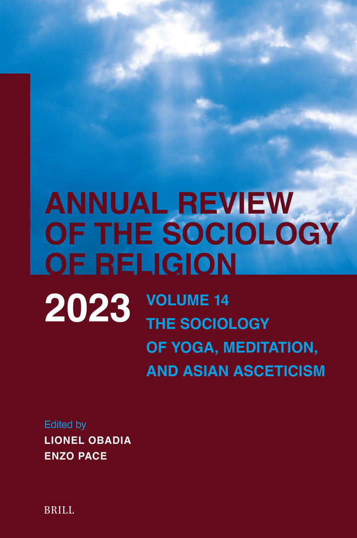 Cover image for Annual Review of the Sociology of Religion. Volume 14 (2023) ISBN 9789004685314