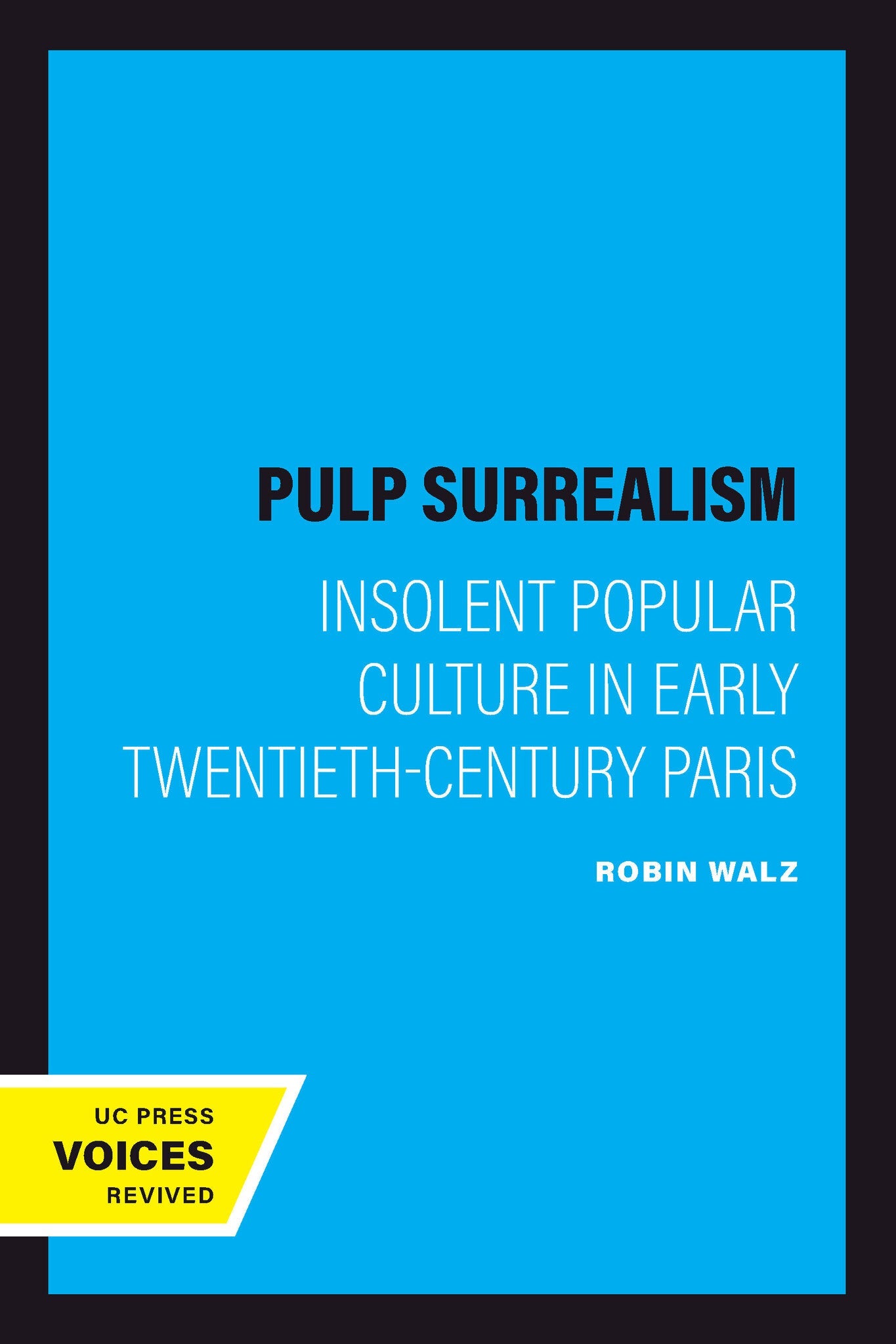 Cover image for Pulp Surrealism ISBN 9780520216198