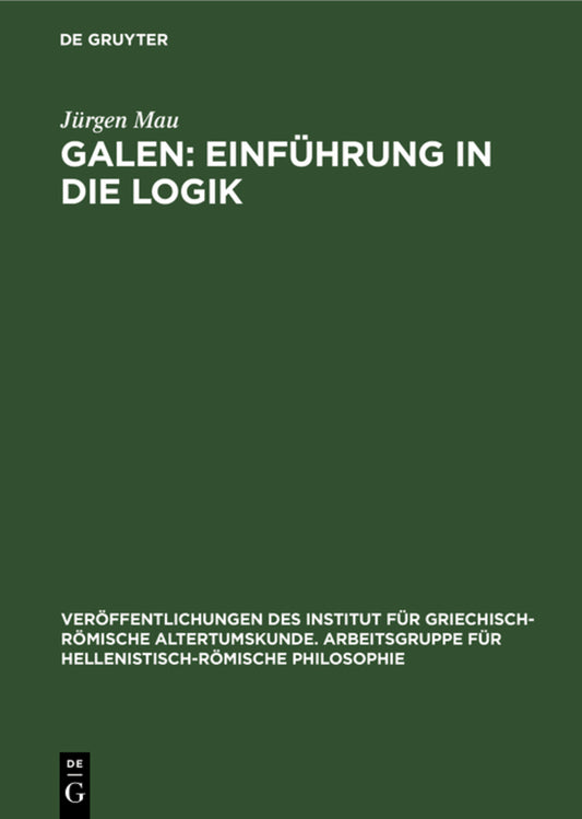Galen: Einführung in die Logik