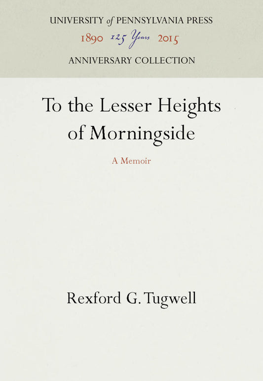To the Lesser Heights of Morningside