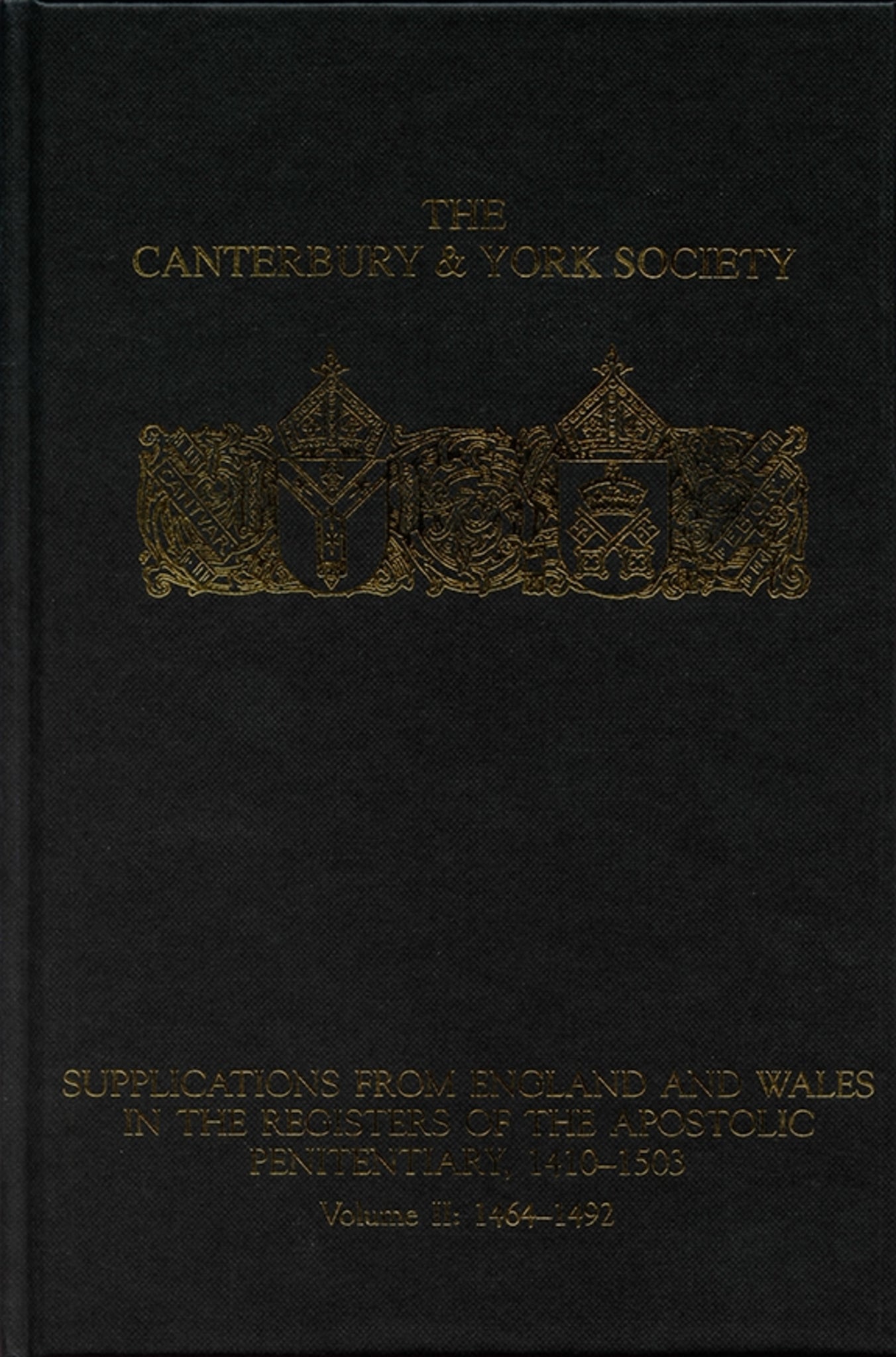 Cover image for Supplications from England and Wales in the Registers of the Apostolic Penitentiary, 1410-1503 ISBN 9780907239772