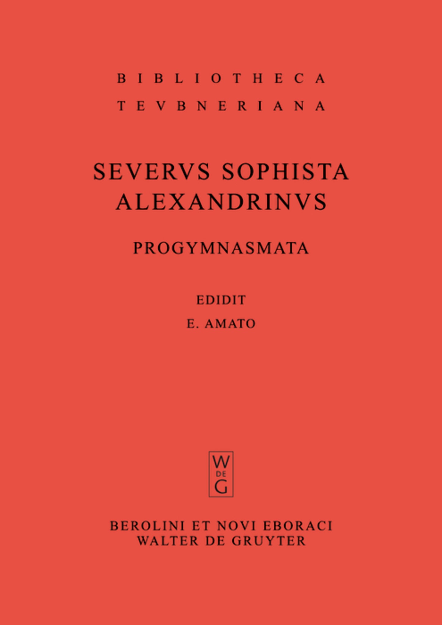 Progymnasmata quae exstant omnia