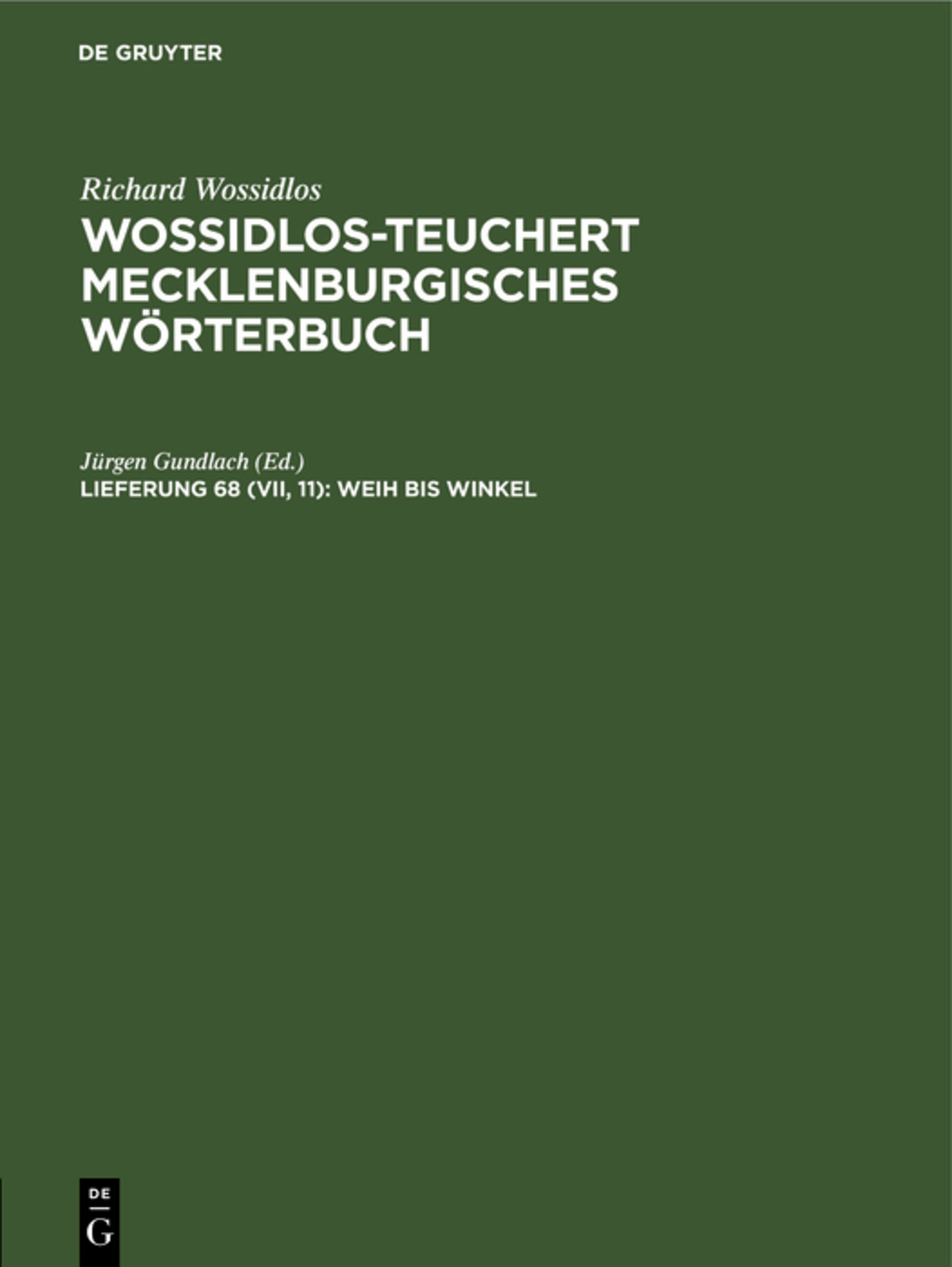 Weih bis Winkel