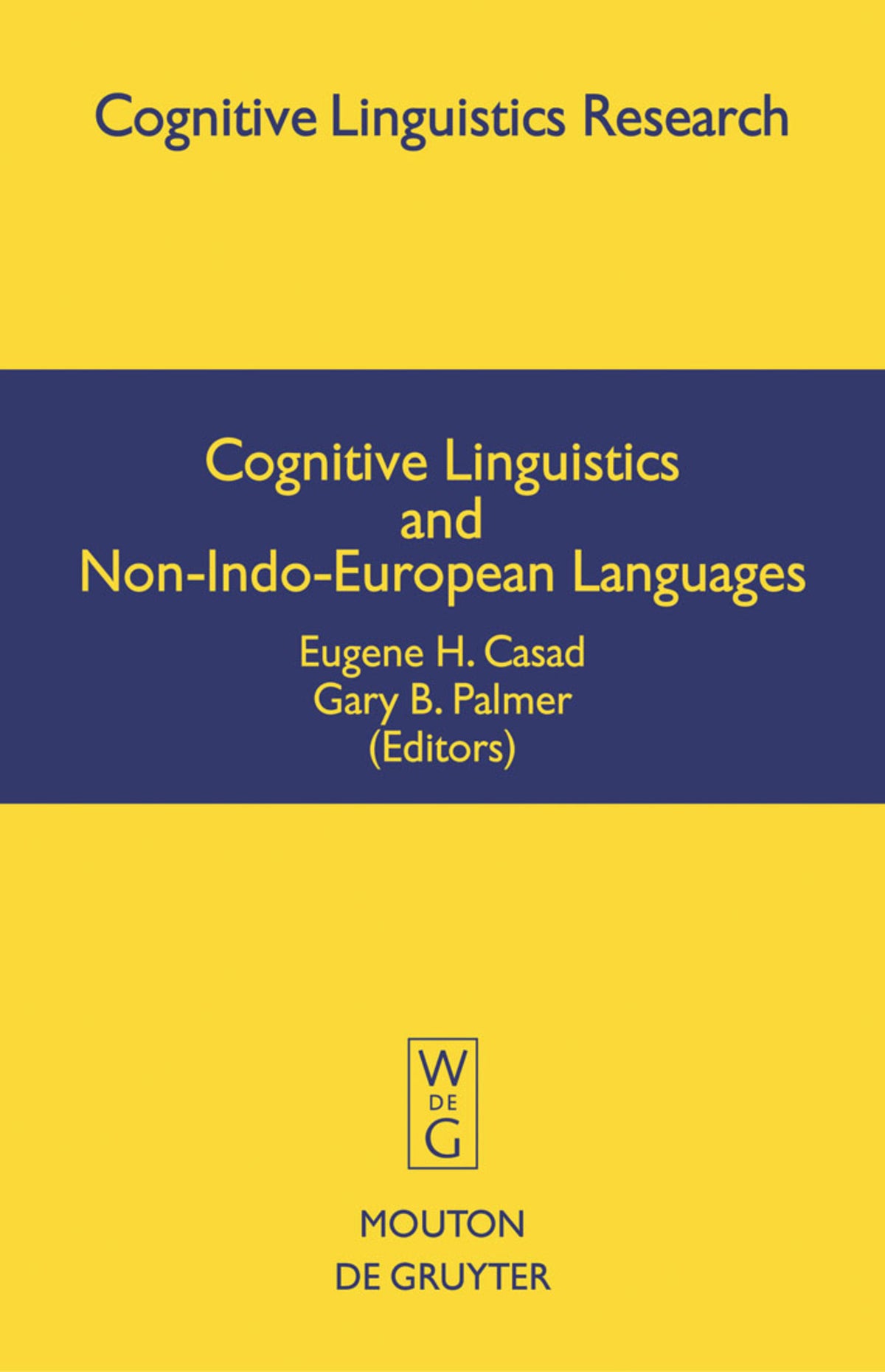 Cognitive Linguistics and Non-Indo-European Languages