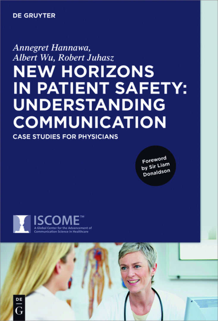Cover image for New Horizons in Patient Safety: Understanding Communication ISBN 9783110453003