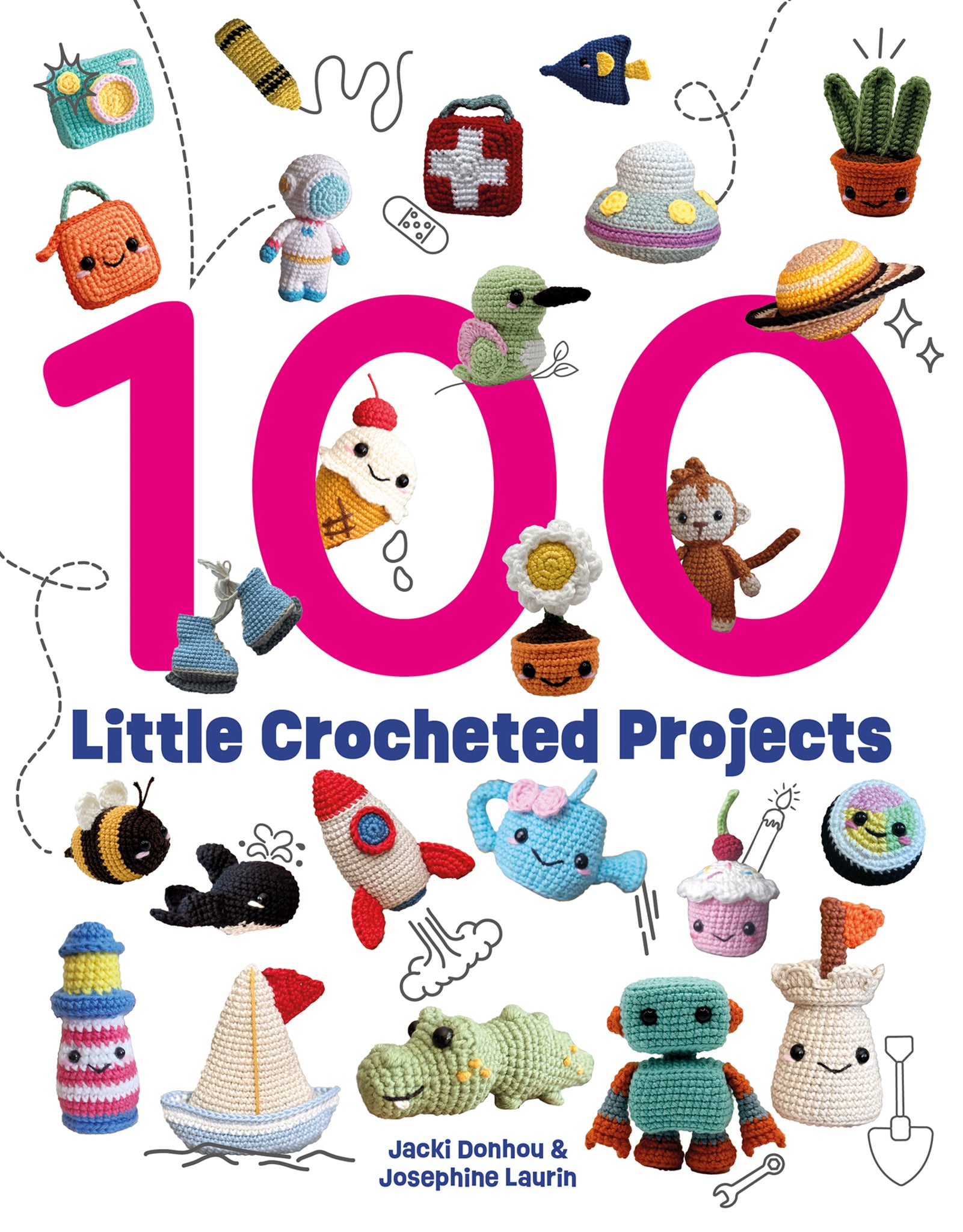 Cover image for 100 Little Crocheted Projects ISBN 9781784947286