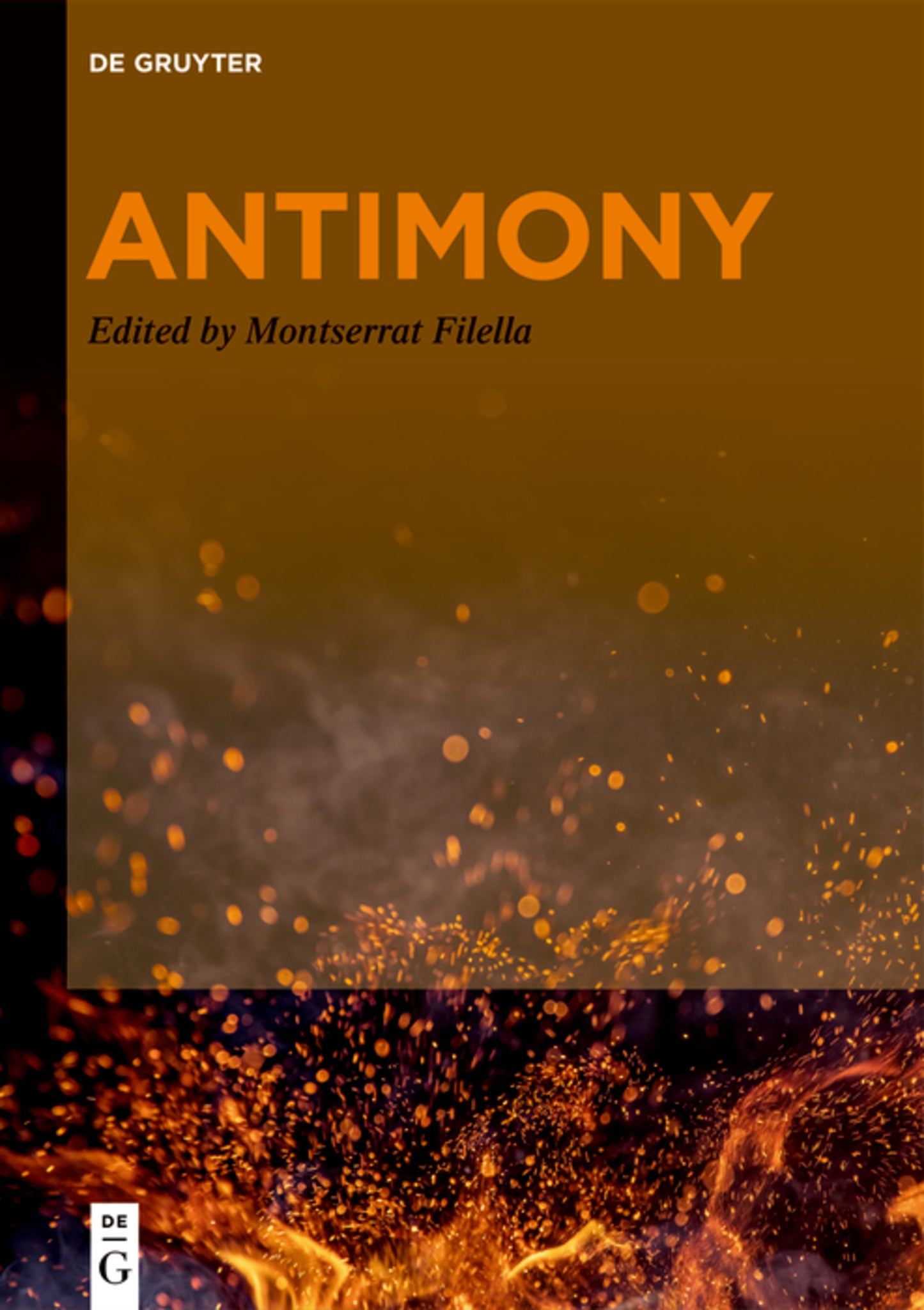 Cover image for Antimony ISBN 9783110665345