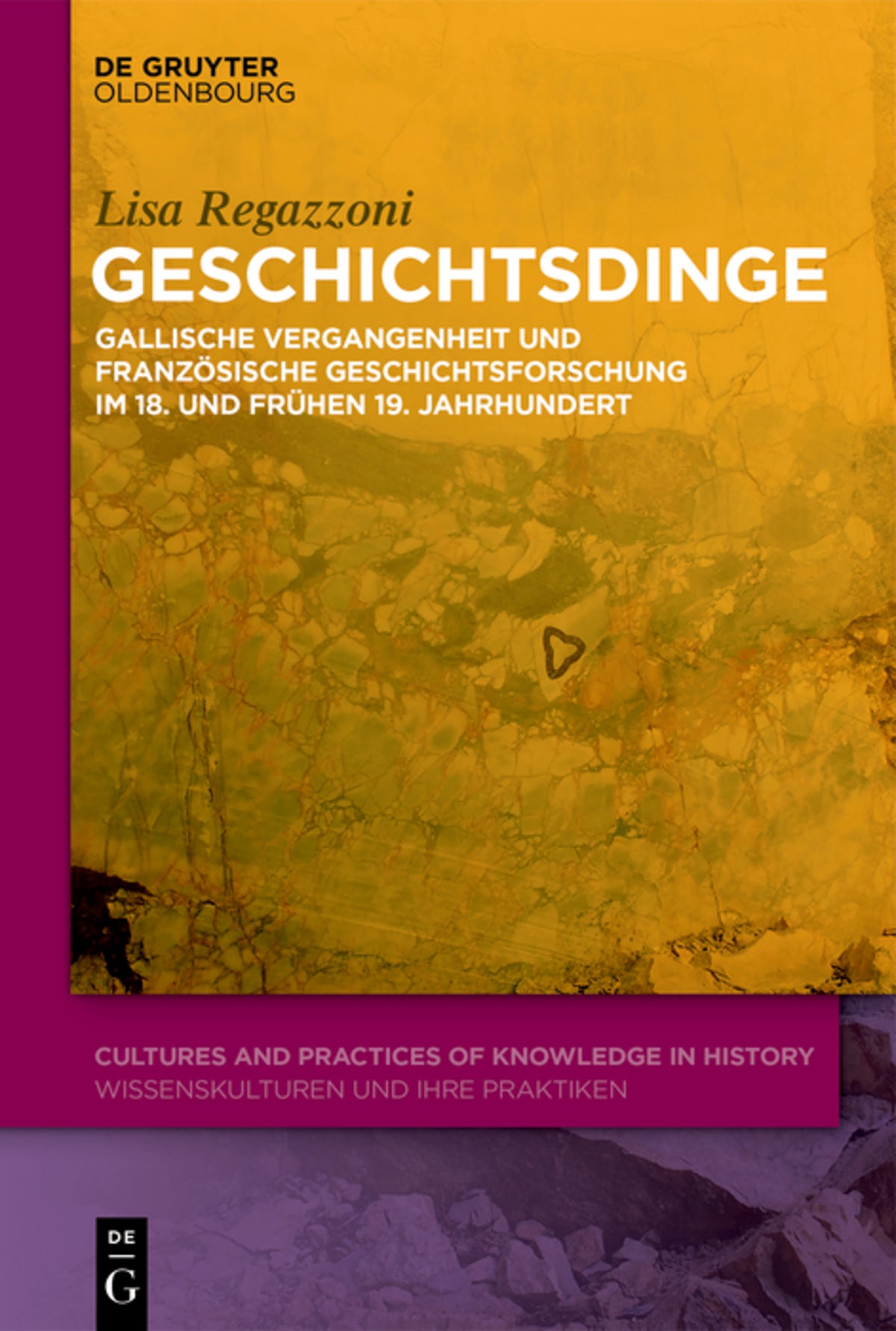 Cover image for Geschichtsdinge ISBN 9783110674491