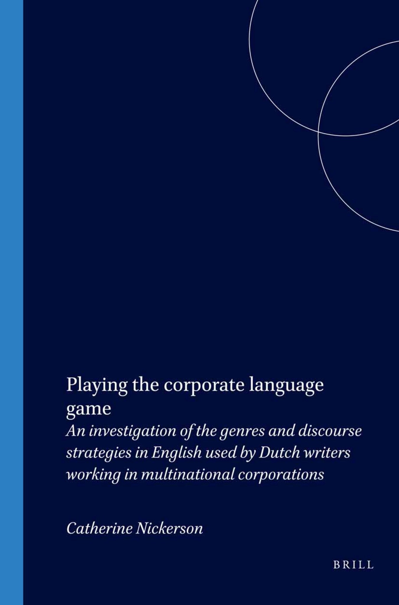 Playing the corporate language game