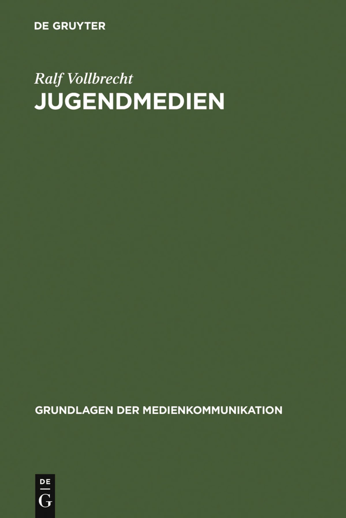 Cover image for Jugendmedien ISBN 9783484371125