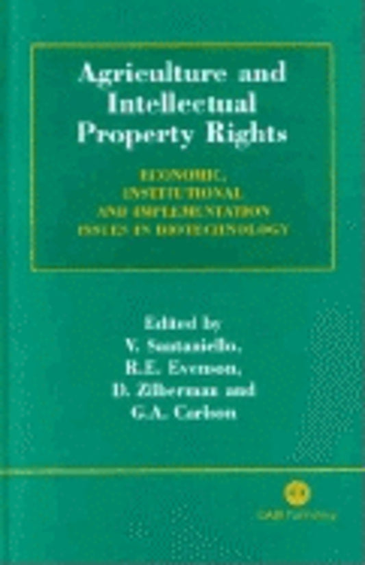 Agriculture and Intellectual Property Rights