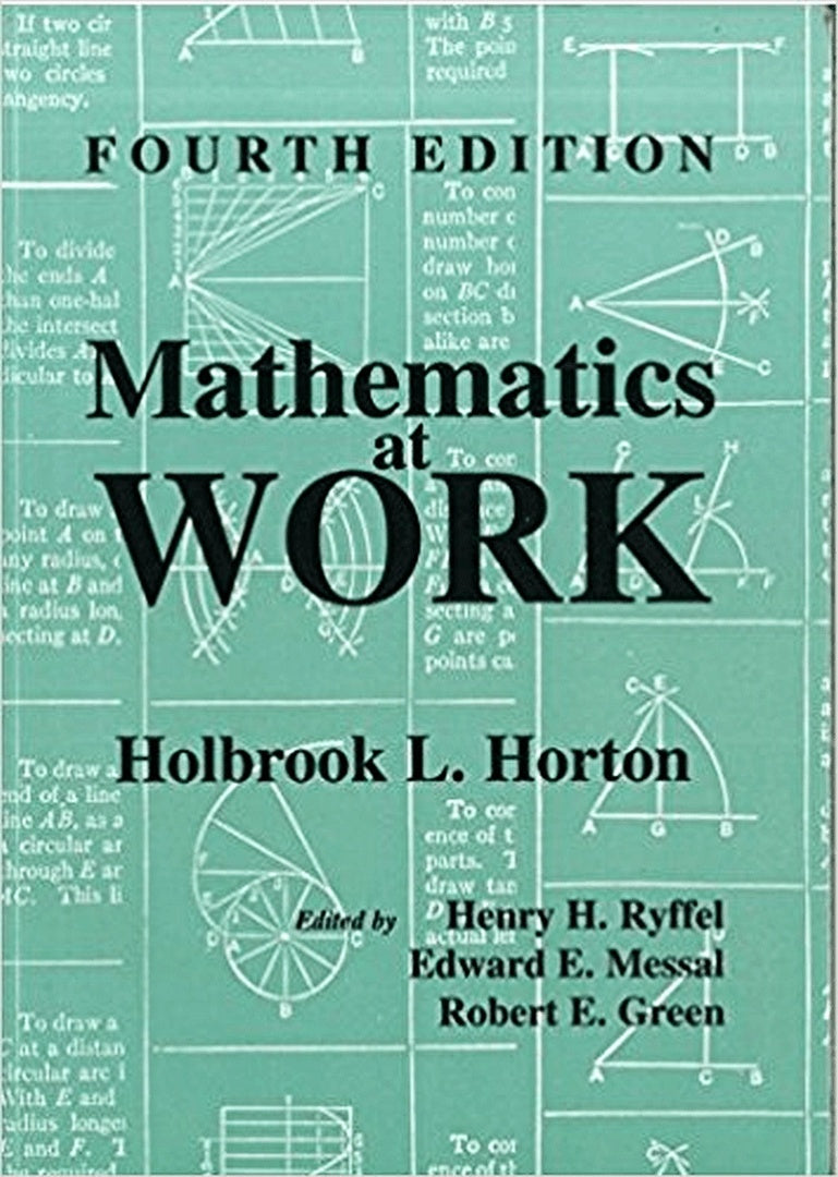 Cover image for Mathematics at Work ISBN 9780831130831