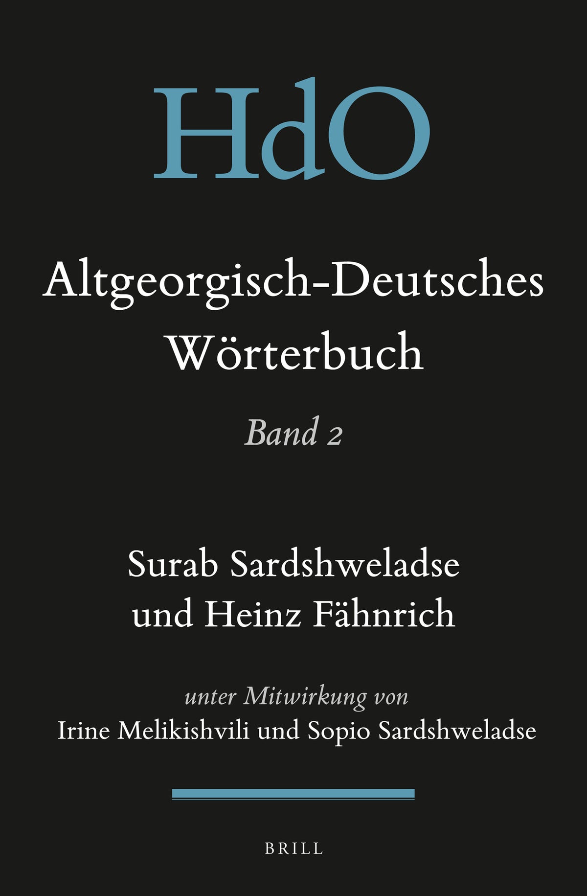 Altgeorgisch-Deutsches Wörterbuch