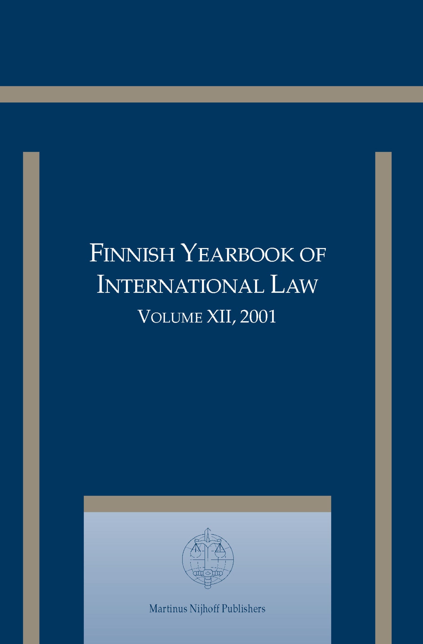 Finnish Yearbook of International Law, Volume 12 (2001)
