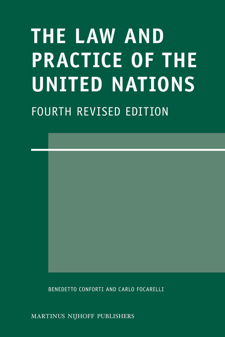 Cover image for The Law and Practice of the United Nations ISBN 9789004186293