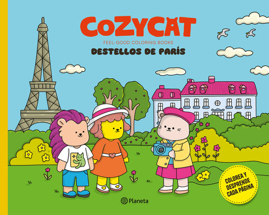 Cozy Cat 1. Destellos de París: Libro de actividades / Cozy Cat 1. Sparks of Paris: Activity Book