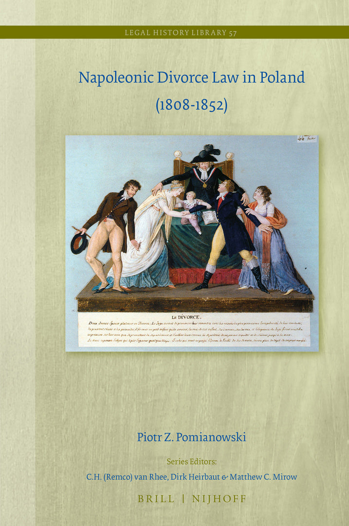 Cover image for Napoleonic Divorce Law in Poland (1808-1852) ISBN 9789004506695