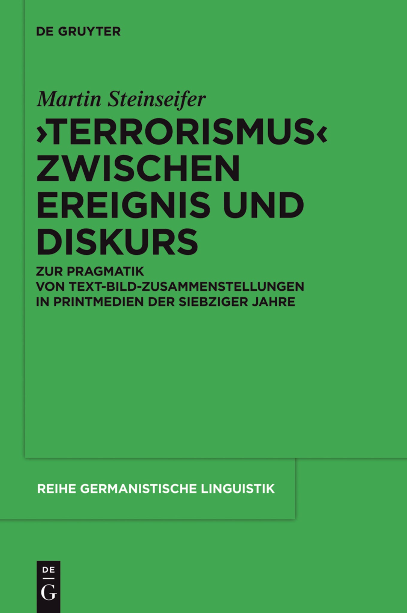 "Terrorismus" zwischen Ereignis und Diskurs