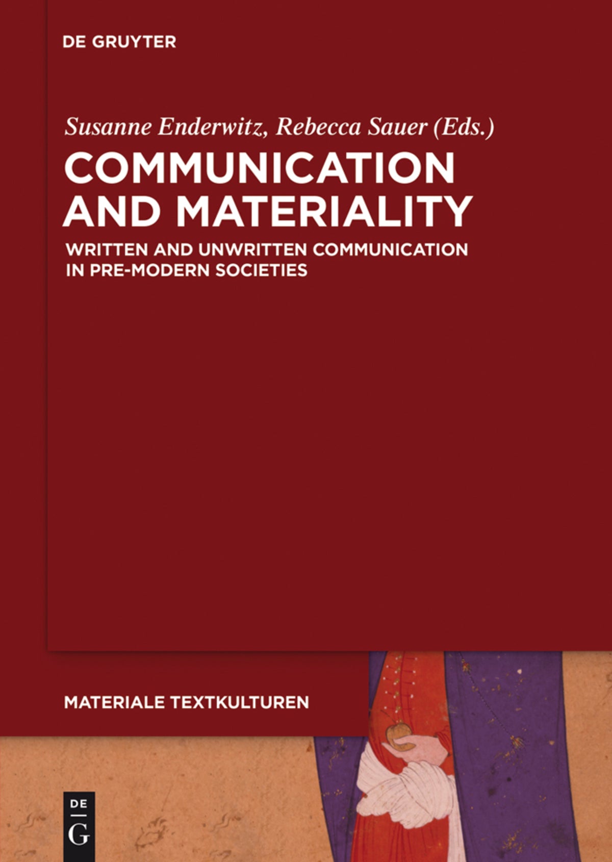 Cover image for Communication and Materiality ISBN 9783110371741