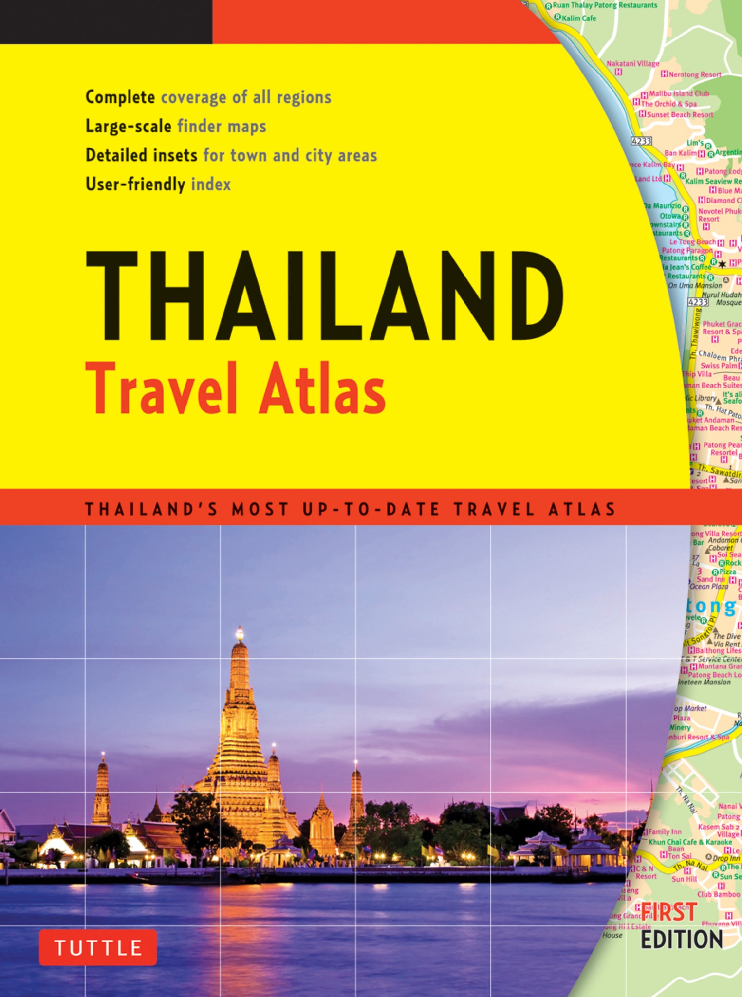 Cover image for Thailand Travel Atlas ISBN 9780804851374