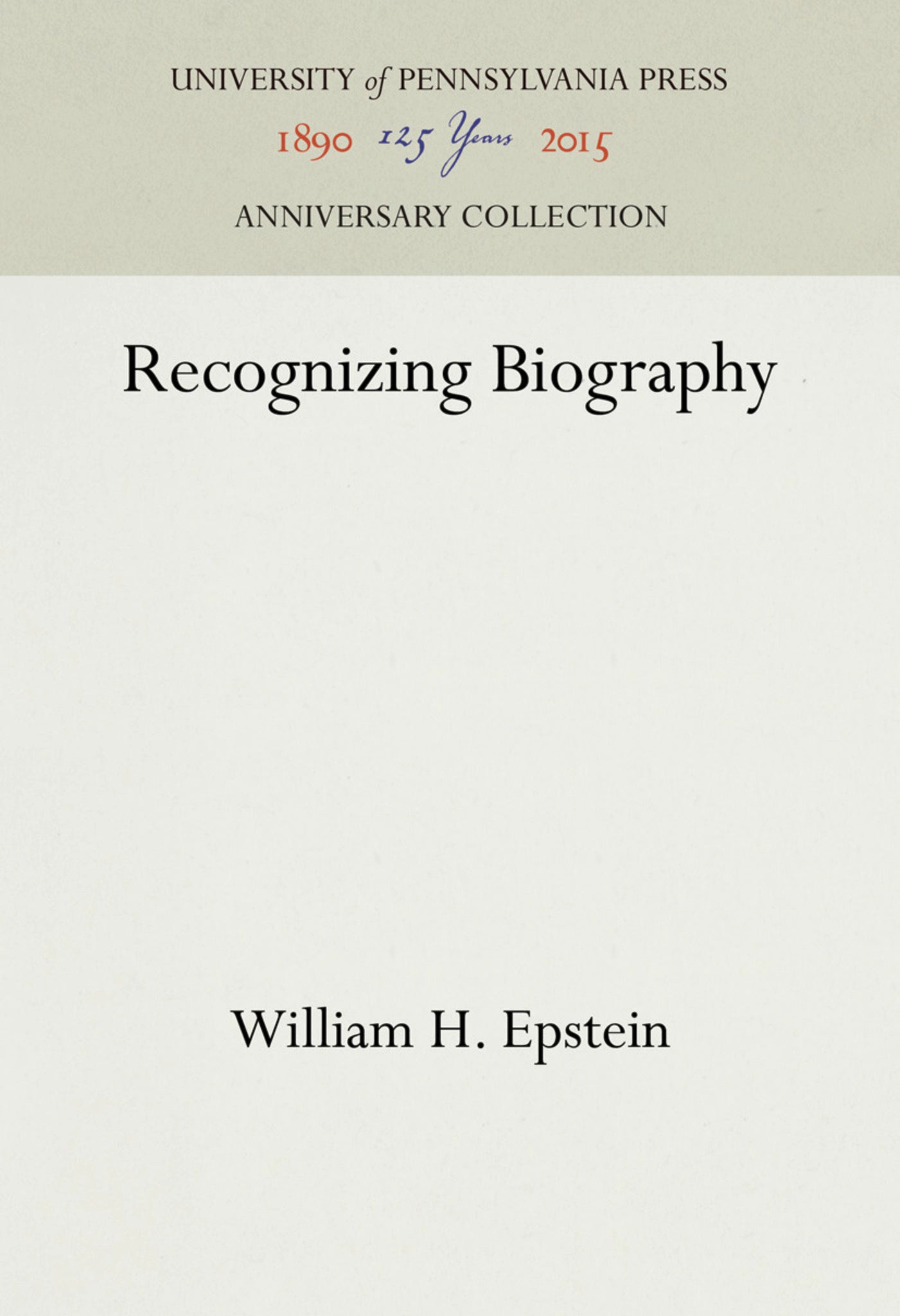 Recognizing Biography