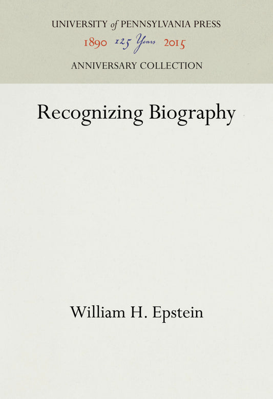 Recognizing Biography