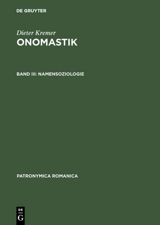 Namensoziologie
