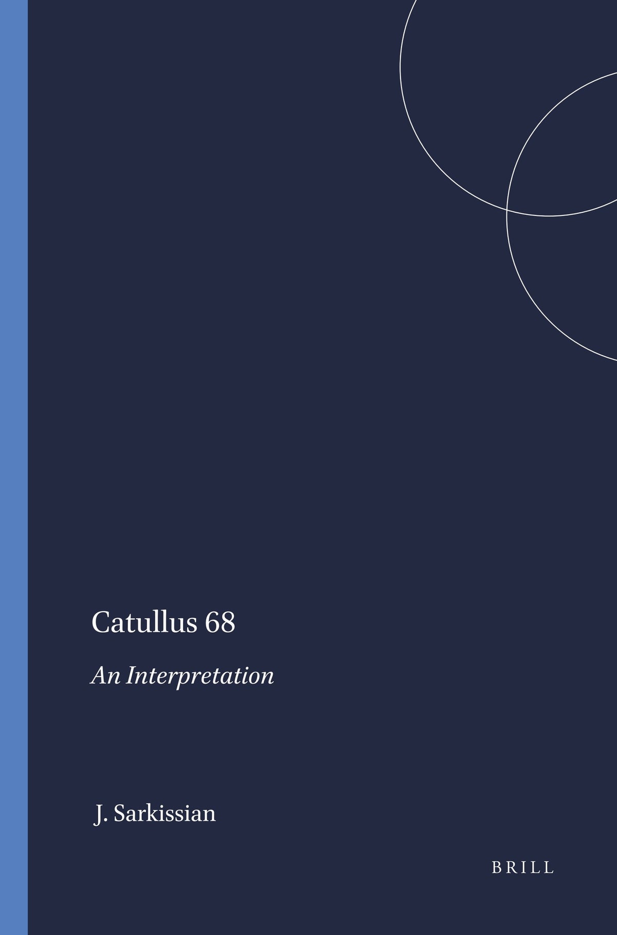 Cover image for Catullus 68 ISBN 9789004069398