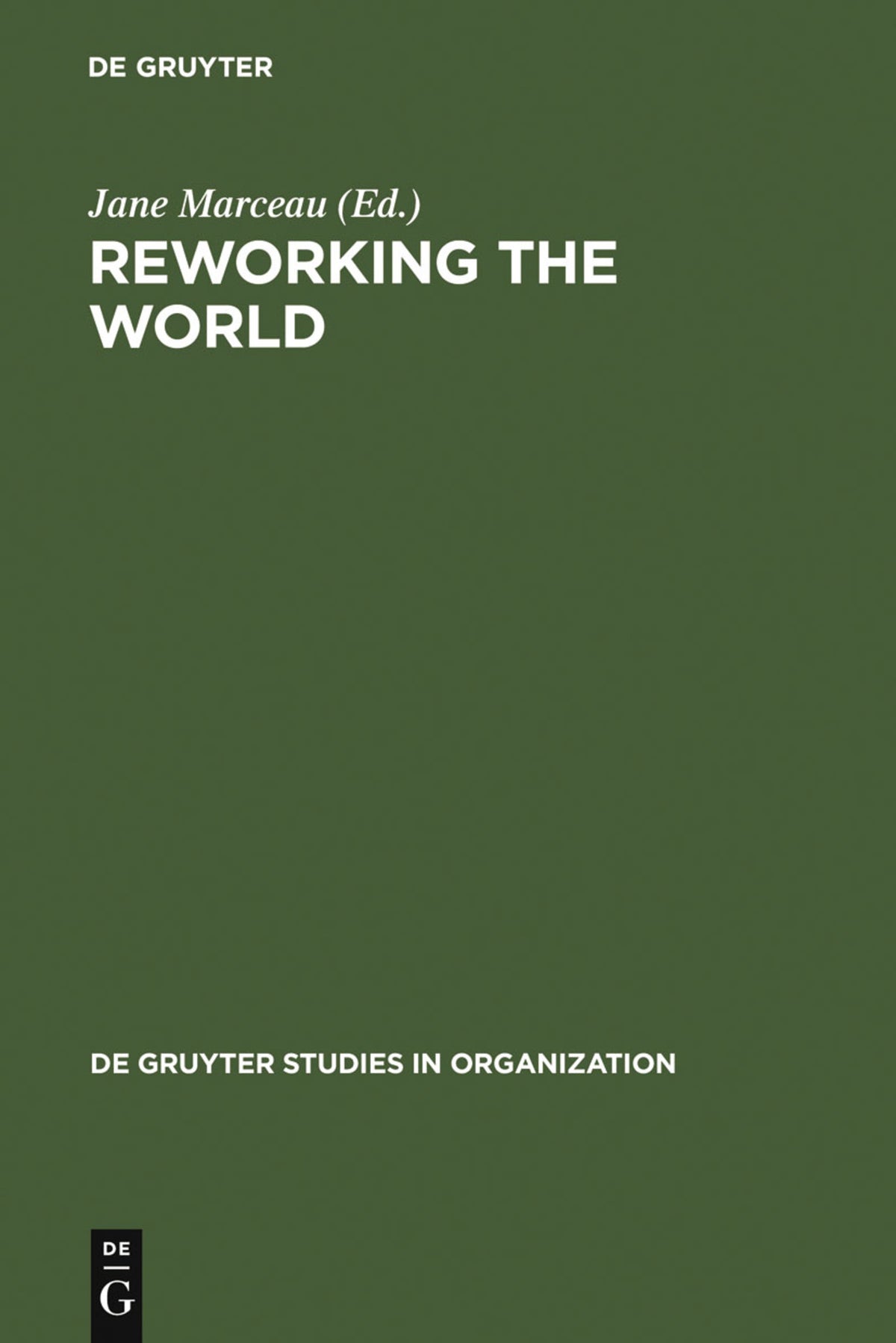 Cover image for Reworking the World ISBN 9783110131581