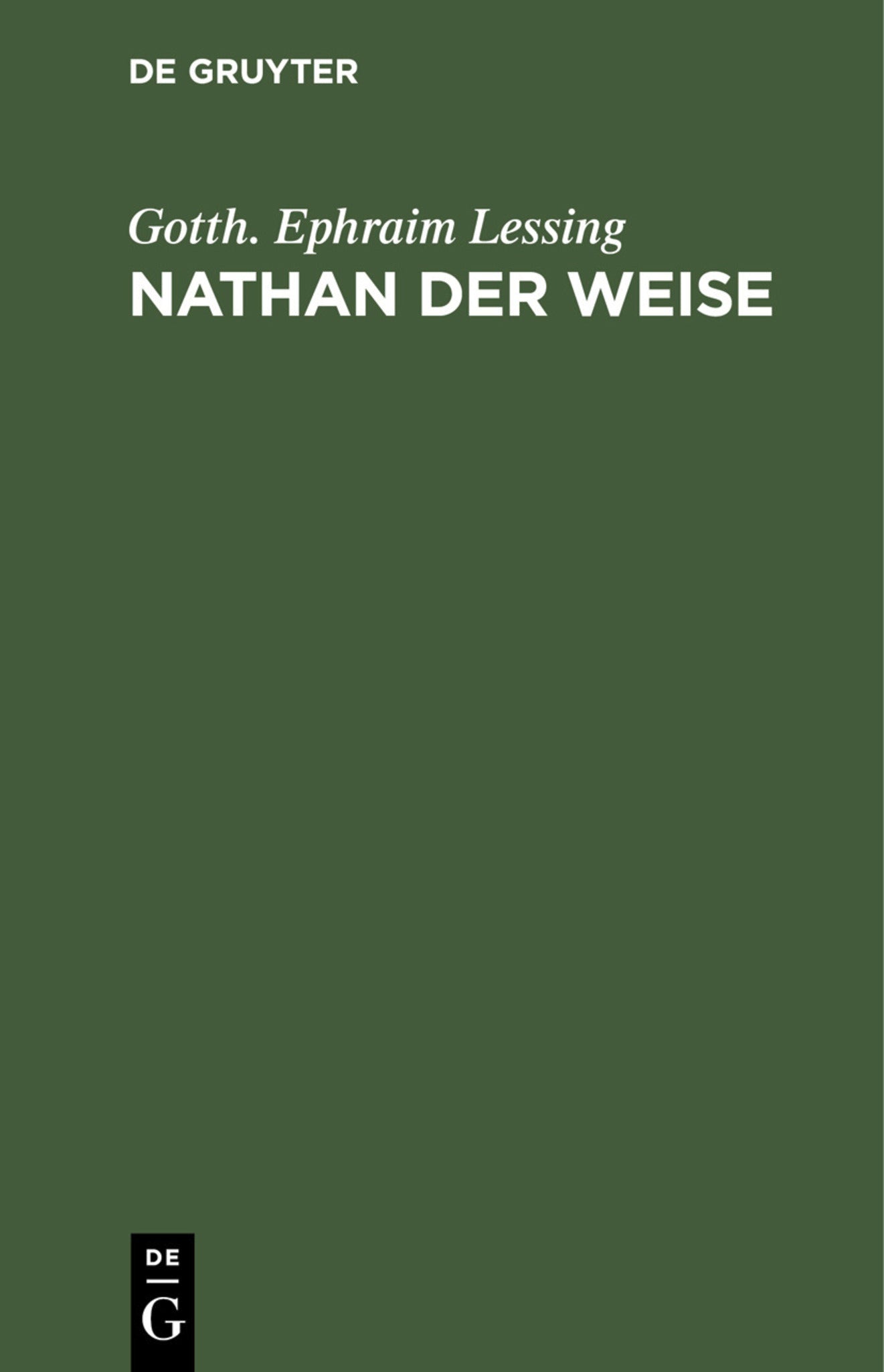 Nathan der Weise