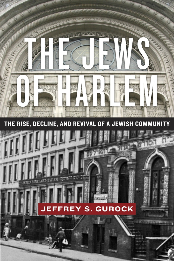 Cover image for The Jews of Harlem ISBN 9781479801169
