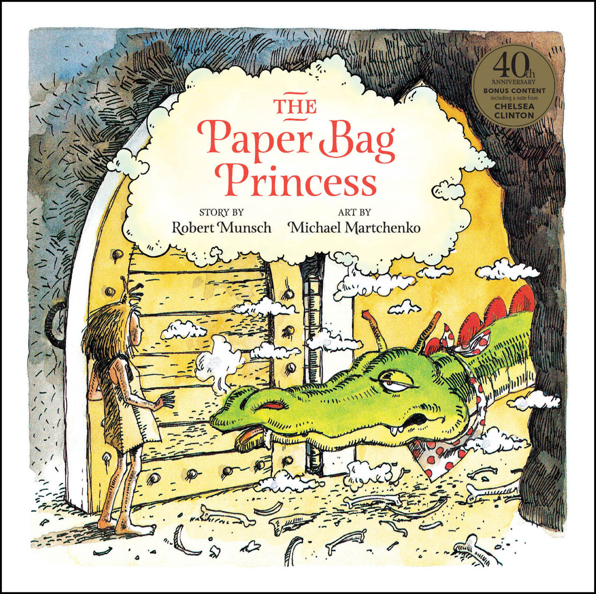 Cover image for The Paper Bag Princess 40th anniversary edition ISBN 9781773213439