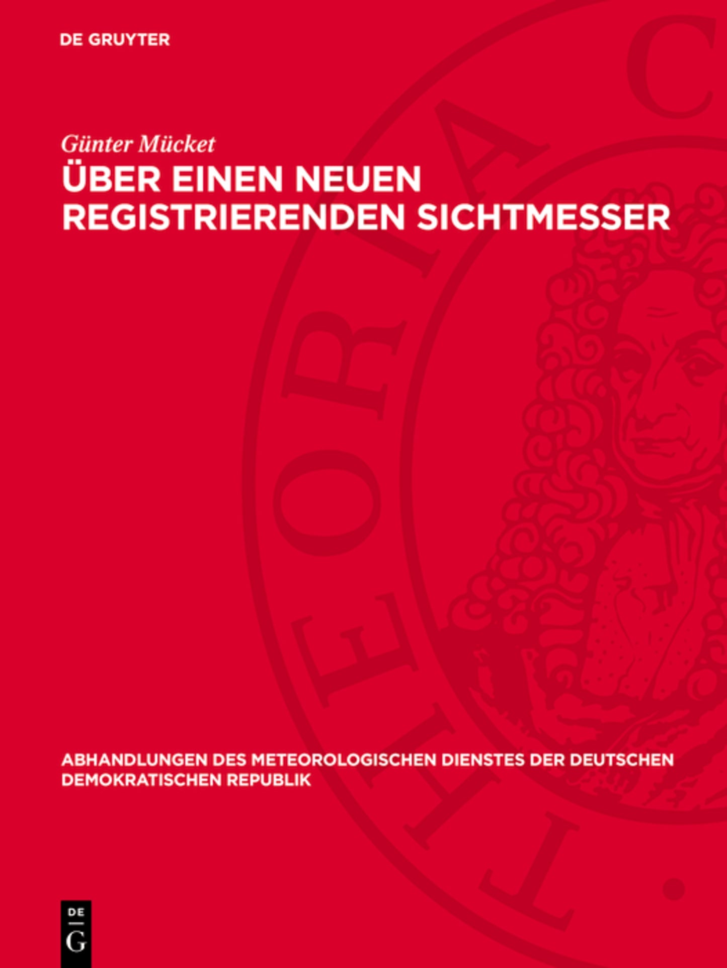 Über einen neuen registrierenden Sichtmesser