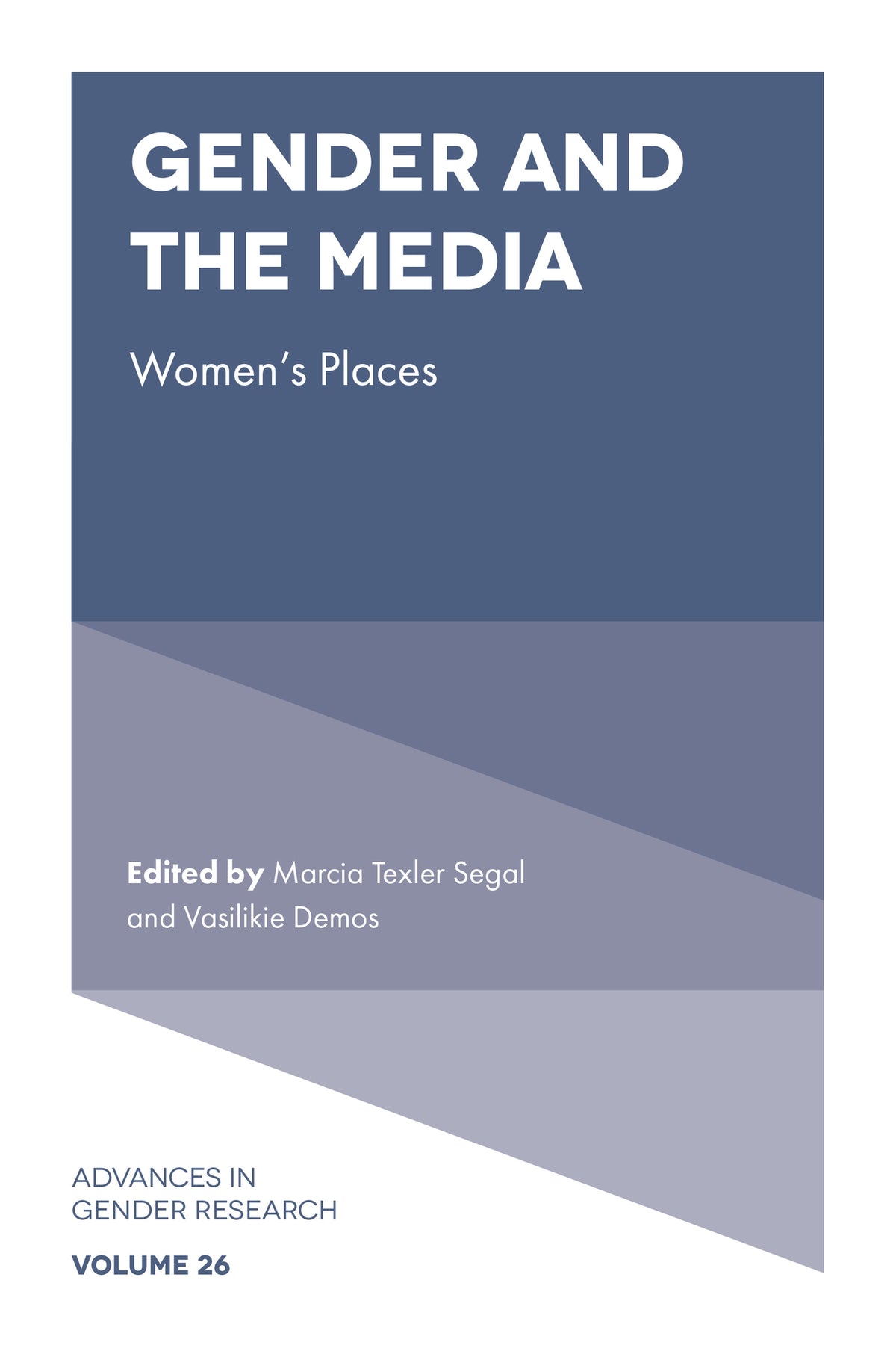 Cover image for Gender and the Media ISBN 9781787543300