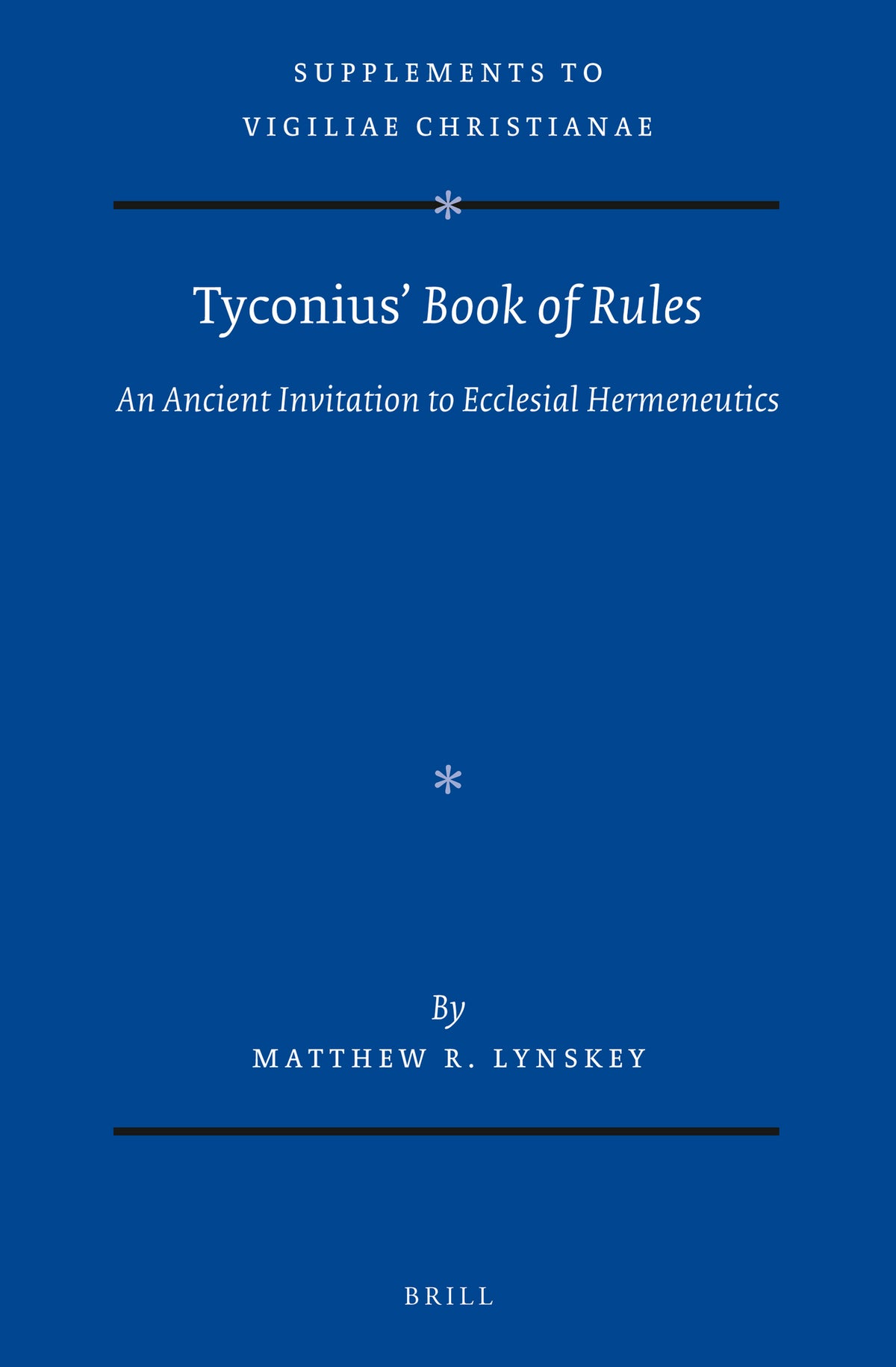 Tyconius’ Book of Rules