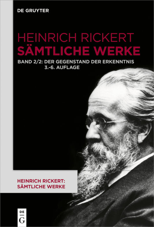 Der Gegenstand der Erkenntnis