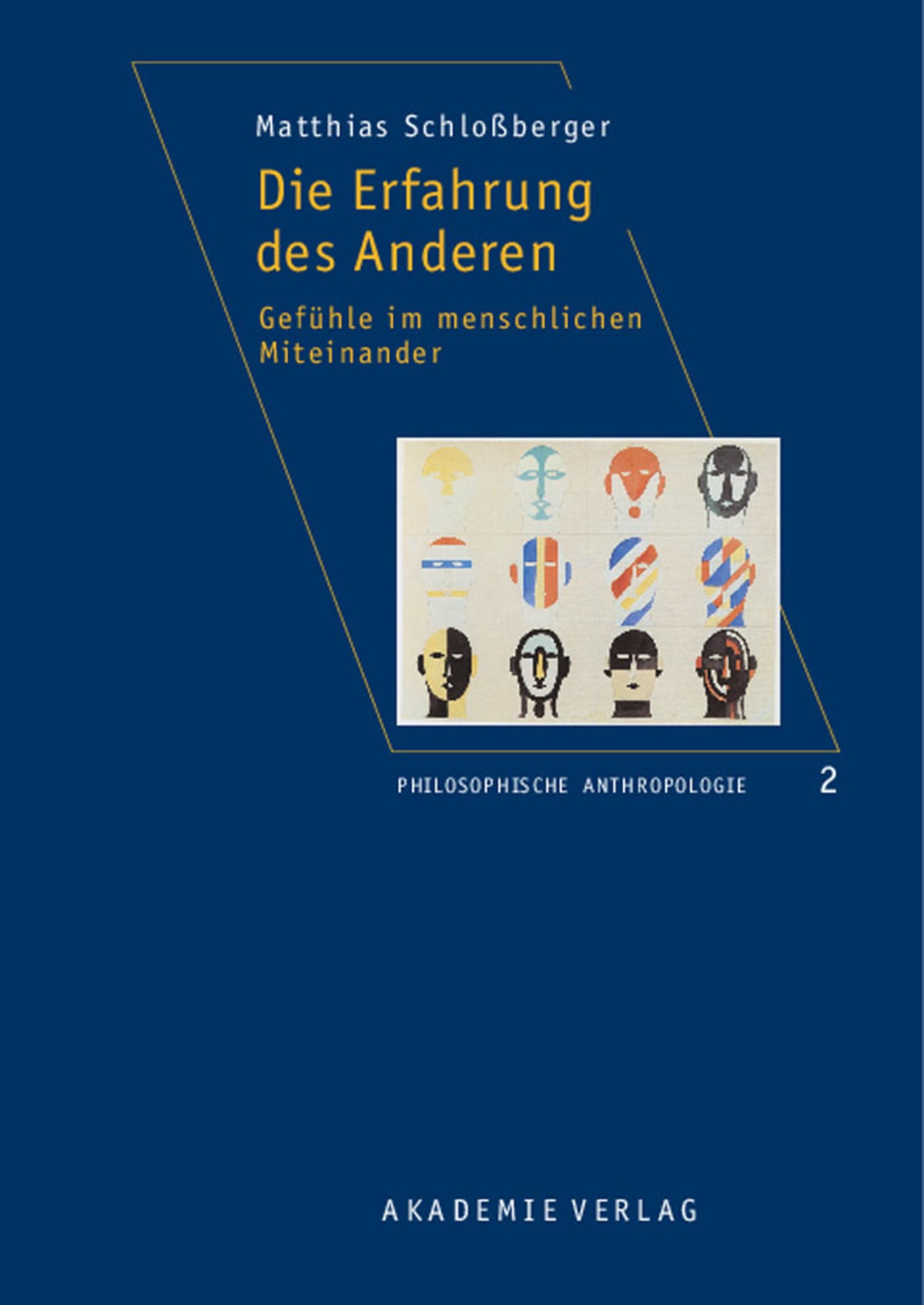 Cover image for Die Erfahrung des Anderen ISBN 9783050041476